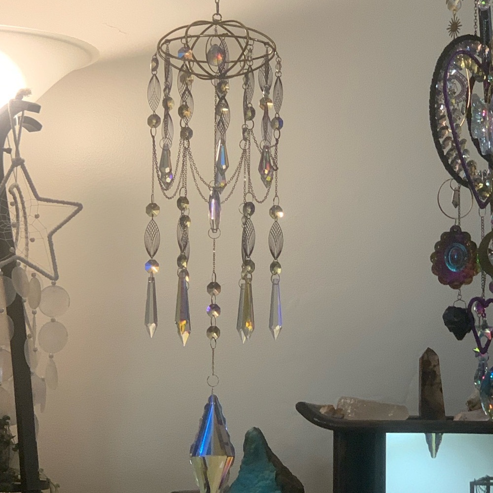Crystal Hanging Mobile Suncatcher